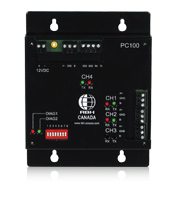 PC-100: ASCII Gateway for
                	Intrusion Alarm Panels